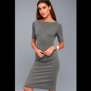 Lulus Striped Dress